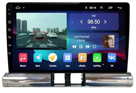 2 Din Android Radio Bluetooth per Citroen C3 2018-2023 9 Inches Android 15 Auto Bluetooth con Schermo Fm Am Usb Per, 8 Core 2G+64G