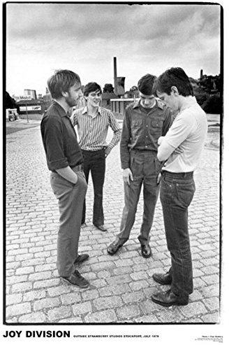 Joy Division – Strawberry Studios Stockport 79 Juli – Papierposter