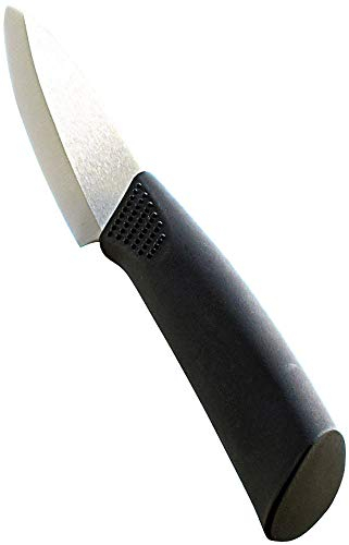 Rosenstein & Söhne Obstmesser: Keramik-Schälmesser mit 8 cm Klinge (Keramicmesser, Ceramikmesser, Apfelschäler)