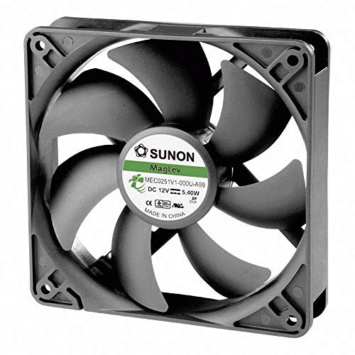 Sunon MEC0251V1-000U-A99 Ventilateur axial 12 V/DC 183.83 m³/h (L x l x H) 120 x 120 x 25 mm