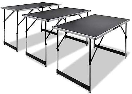 vidaXL 3X Tapeziertisch Höhenverstellbar Multifunktionstisch Arbeitstisch