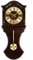 Bedford Uhr Collection Wanduhr mit Pendel und Chimes, Schokolade Holz