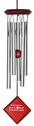 Woodstock Encore Collection Windspiel Chimes of Mercury, silber