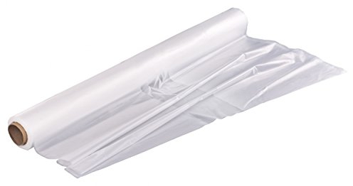 peha-bestgliders Abdeckfolie Rolle 50m x 4m (200 qm) – Maler Abdeckfolie stark, PE-Folie transparent, geeignet für Malerarbeiten, Renovierung, Schutz & Lagerung