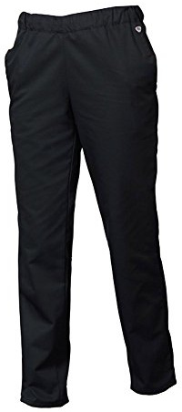 BP 1645-400-32-2XLl Unisex-Hose, mit Gummizug in der Taille, 215,00 g/m² Stoffmischung, schwarz, 2XLl