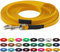 LENNIE BioThane Schleppleine, 19mm, Hunde ab 35kg, 25m lang, mit Handschlaufe, Gelb, genäht