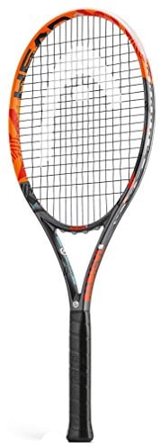 HEAD Erwachsene Schläger Graphene XT Radical S, Orange/Schwarz/Rot, 30