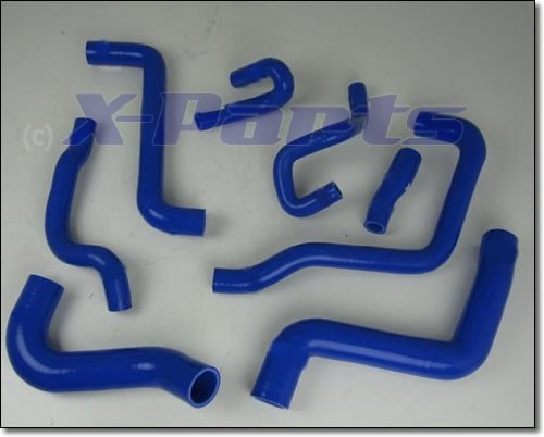 Golf 2 GTI 8V PF BP Wasserschlauch BLAU Set Silikonschlauch Kühlwasserkreislauf