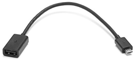 Dragon Trading® OTG-Kabel, USB-Adapter, Android Micro-USB auf USB 2.0, kompatibel mit Samsung S7 Edge/S7/S6/J7/J6/J5/J4+/Tab S2/Tab E, Huawei P Smart/P8/Y7/Y6/Honor 8X, Sony Xperia XA/Z5, Moto G5/E5/E4/C, LG Q6