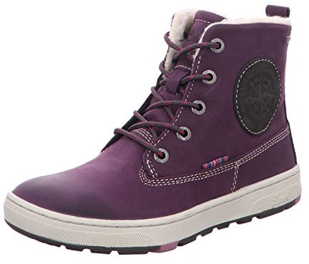Lurchi Doug-Tex, Stivali Arricciati Bambino, Viola Carbone 29 EU