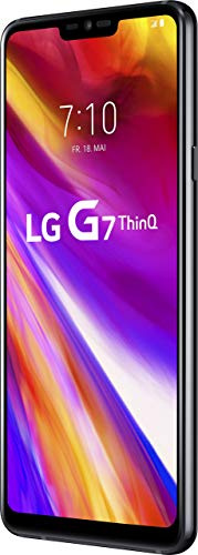 LG G7 ThinQ LMG710EM 4G 64GB Black - Smartphones (15.5 cm (6.1in), 64 GB, 16 MP, Android, 8 Oreo, Black) (Renewed)