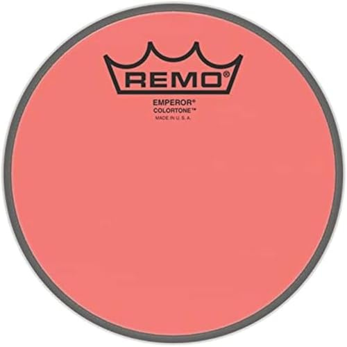 Remo Schlagzeugfell Colortone Emperor Clear Rot – 6 – BE-0306-CT-RD