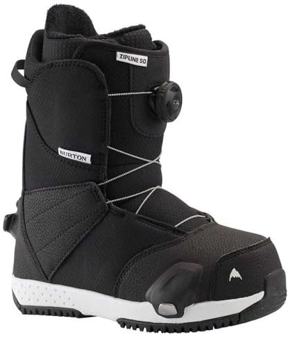 Burton Snowboardstiefel Step ON Binding Schwarz, 35, Unisex-Jugendliche, Modern, Halbhohe Wadenhöhe, Step-in, Thermoplastischer Gummi, EVA, Burton, SNOWBOARD_BOOT