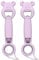 2Pcs Bottle Opener, 4‑in‑1 Can Opener Universal Classic Beer Opener Portable Manual Drinking Commercial Beverage Bottle Opener Jar for Kitchen Bar(Purple)