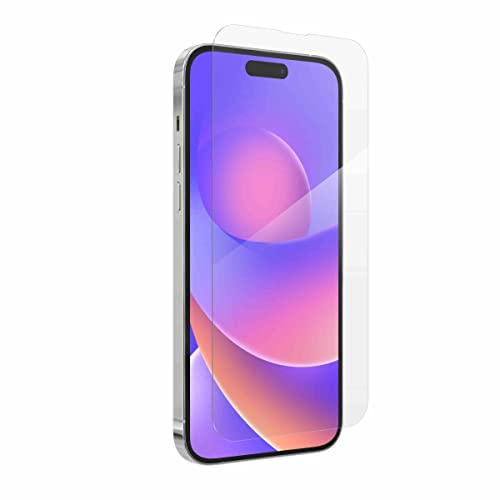 ZAGG InvisibleShield Glass XTR2 Screen Protector for iPhone 14 Pro with New Anti-reflective Technology, Anti-dust installation, and Ultra Strong Hexiom Impact Technology
