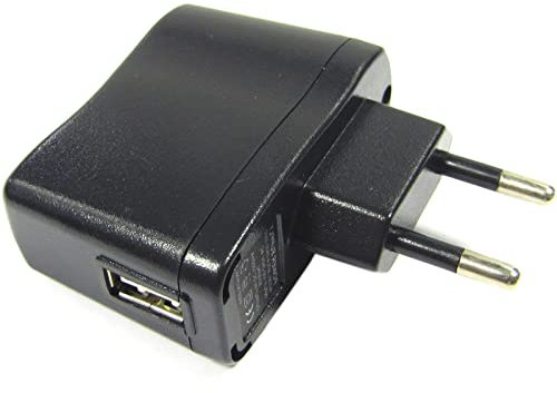 CableMarkt - Adaptador de Corriente Blanco de 220 Vac a USB Tipo A Hembra 1A