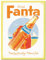 Nostalgic-Art Retro Kühlschrank-Magnet, 6 x 8 cm, Fanta – Bottle Beach – Geschenk-Idee als Bar-Zubehör, aus Metall, Vintage Design