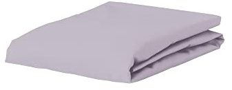 ESSENZA Spannbettlaken Minte Purple Breeze, 160x200 cm - 100% Baumwollsatin 300TC - Uni