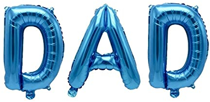 Blue Dad Folienballon zum Vatertag, 60 cm