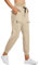 baleaf Damen Cargo Jogginghose 25'' Leichte Wanderhose Atmungskativ Schnelltrocknend Workout Lounge Casual Outdoor Funktionshose Khaki XL