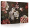Bilder Blumen Vintage Pfingstrosen Retro 120x80 cm - Leinwandbild Modern Canvas Groß XXL Schlafzimmer Wohnzimmer Wandbild Kunstdruck Wandbilder Wand Bild auf Leinwand Aufhängefertig