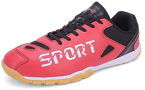 NGARY Herren Badminton Schuhe Indoor Court Sneakers Tennisschuhe Leichtes Non -Slip -Squash -Volleyball Training