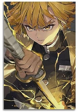 VZRSQZK Demon Slayer My Wife Shanyi Anime-Poster, dekoratives Gemälde, Leinwand, Wandposter und Kunstdruck, modernes Familienschlafzimmer-Dekor-Poster, 50 x 75 cm