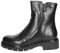 Valleverde V49601 Stivaletti Casual Donna Pelle Nero Tacco Grosso 4Cm Suola Gomma