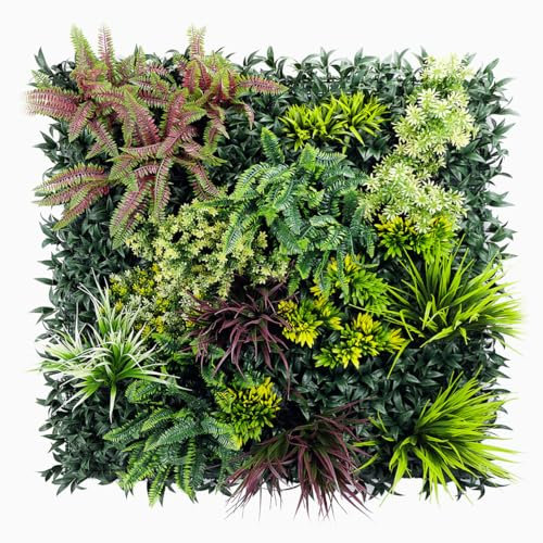 SYNTHAIETIK Mur Végétal Artificiel Tropic Prix/m Donner Un Aspect Tropical a Vos Murs - pour intérieur/extérieur - Brise-Vue - Tableau Végétal