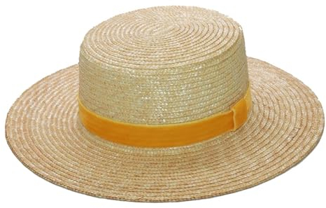 Sonnenhut Strohhut Hut Frauen Mode Samt Band Strohhut Flach Top Sonnen Hüte Damen Strand Hut Verkleiden Sich Gelb