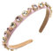scicent Haarreifen Damen Strass Haarschmuck Braut Stirnbänder Kristall Haarband Glitzer Haarbänder für Partys Hochzeiten und Verabredungen Verwendet - 27013