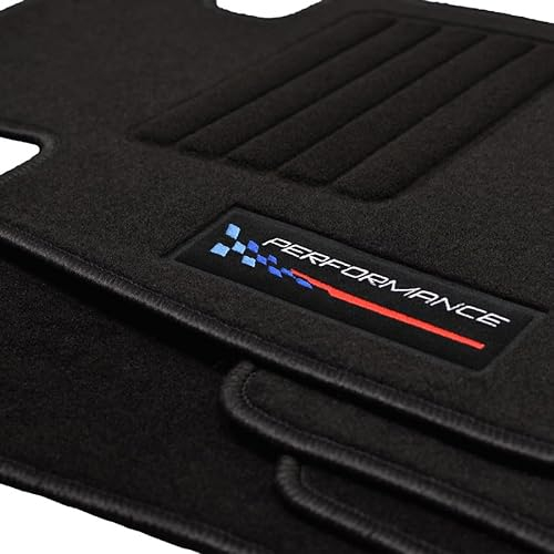 Mattenprofis Velours Edition Fußmatten kompatibel mit BMW 3er E46 Cabrio ab Bj.2001-2007