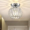 ZYDTRIP Crystals Ceiling Light Fixtures Chandelier, Semi Flush Mount Ceiling Light Fitting for Hallway Entrance Kitchen Bedroom Dining Rooms Living Rooms Bar