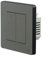 Adjustable Brightness For ZigBee Enabled For Smart Dimmer Switch Allowing Custom Lighting Through the For Smart Life Application (2 Gang Grey)