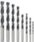Koprek 8 Pcs Brad Point Drill Bits Set, 3-10mm Quick Change High-Speed Steel,Sharp Spiral Flute Design, Precision Woodworking Bits for Softwood, Hardwood, Plastic & Plywood