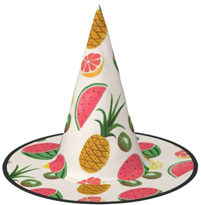 Cxzmnba Pack of 2, Tropical Fruits Party Hat, Halloween Hat, Festival Essentials, Fancy Dress & Cosplay, One Size