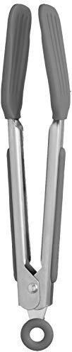Tovolo Mini Turner Tongs - Charcoal