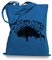 Ma2ca® Birds on Tee Afrika Giraffe Vögel Stoffbeutel Einkaufstasche Tasche Tragetasche/Bag WM101-cornflower_blue