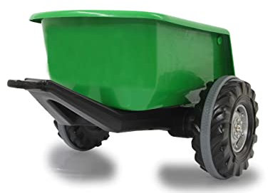 JAMARA 460350 - Anhänger Ride-on für Traktor Power Drag, grün, OneSize