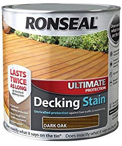 Ronseal Ultimate Decking Stain - Dark Oak - 2.5L