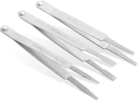 Akozon Terminal Cleaning Tool, 3PCS Metal Terminal Cleaner Set Electrical Cleaner for Small Electrical Spade Pin Connector, popular, normal