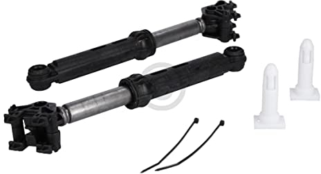 Stoßdämpferset kompatibel mit BAUKNECHT 481252918042 120N für Waschmaschine Toplader