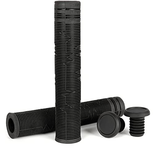 Limit Handlebar Grips with Easy Cutting Lines for 150/160/170mm Use Pro Stunt Scooters (Black)
