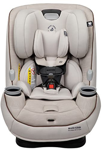 Maxi-Cosi Pria Max All-in-One Convertible Car Seat, Rear-Facing, from 4-40 pounds; Forward-Facing to 65 pounds; and up to 100 pounds in Booster Mode, Desert Wonder - PureCosi