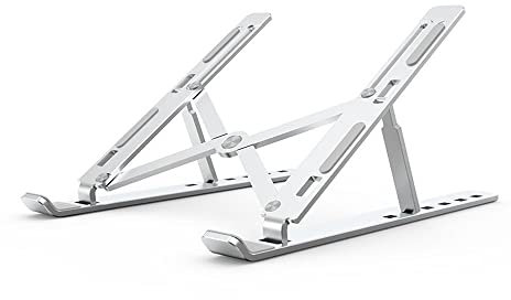 Bargain House Laptop Stand - Enhance Comfort Productivity and Posture - Customizable Height and Angle for Any Laptop Size - Lightweight and Foldable Design for On-the-Go Convenience