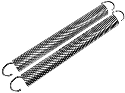 2x Garagentorfedern 415x55x6mm Garagentor Garage Zugfeder Paar Ersatz Feder Universal | 9 Größen zur Auswahl