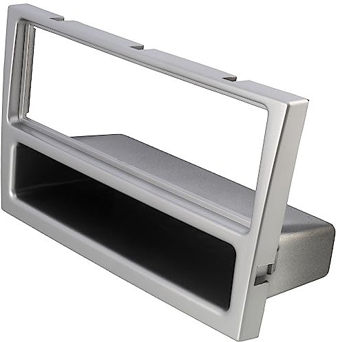 AERZETIX - C22350 - Mascherina telaio adattatore 1 DIN per autoradio - in plastica - compatibile con Opel Agila Combo C Corsa C Meriva Omega B Tigra Twin Top Signum Vectra C-SW Vivaro