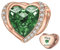 NINGAN Rosa De Oro Mayo Piedra De Nacimiento Dama Encanto Pulsera, Alas De áNgel 925 Colgante De Cuentas De Amor De Plata Esterlina Tallado AmbicióN, CumpleañOs De La NiñA