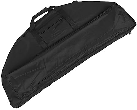 Dilwe Compound-Bogen-Tasche, 95 cm, Canvas-Compound-Bogen-Tasche, Großes Fassungsvermögen, Leicht, Tragbar, mit Pfeiltasche (Schwarz)