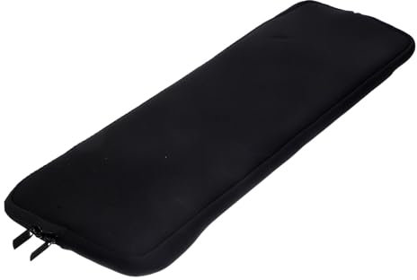 PHENOFICE Funda Universal De Neopreno para Teclado De 104 Teclas Bolsa De Almacenamiento para Teclado De Juegos Funda con Cremallera para Uso En Exteriores